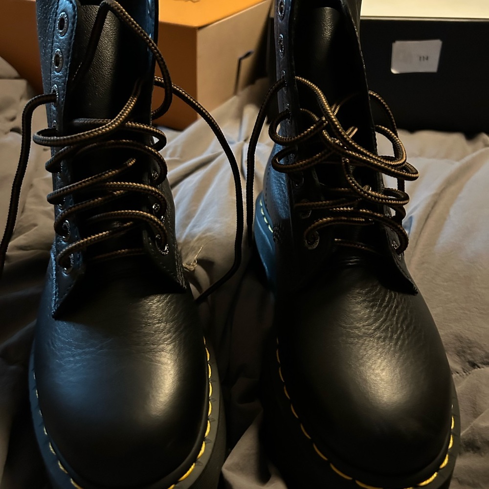 Dr. Martens AirWait Platform Boots - Picture 3 of 6
